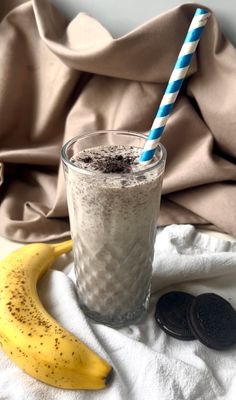 Bananmilkshake med Oreo